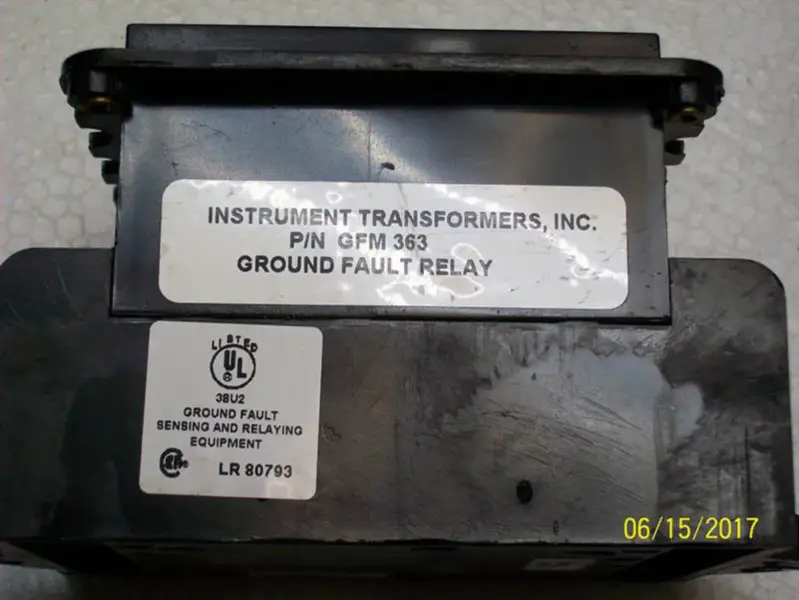 PŘÍSTROJOVÉ TRANSFORMÁTORY INC GFM-363