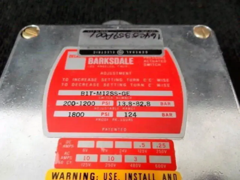Barksdale B1T-M12SS-GE