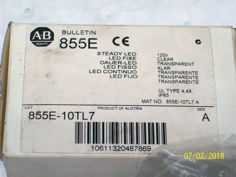 Allen-Bradley 855E10TL7