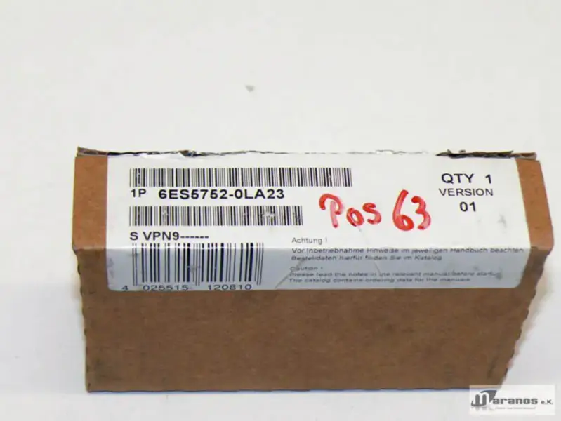 Siemens 6ES5752-0LA23