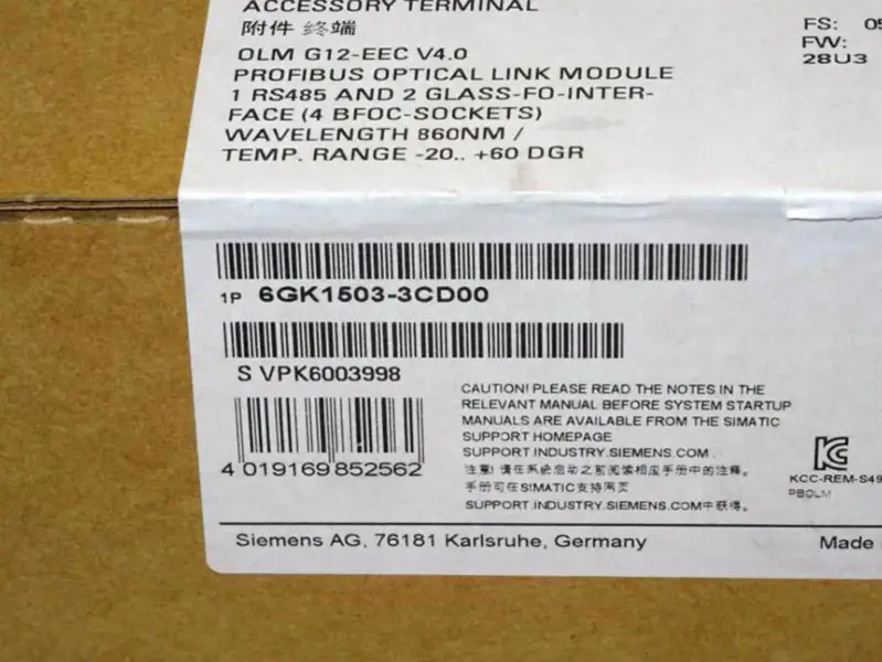 Siemens 6GK1503-3CD00