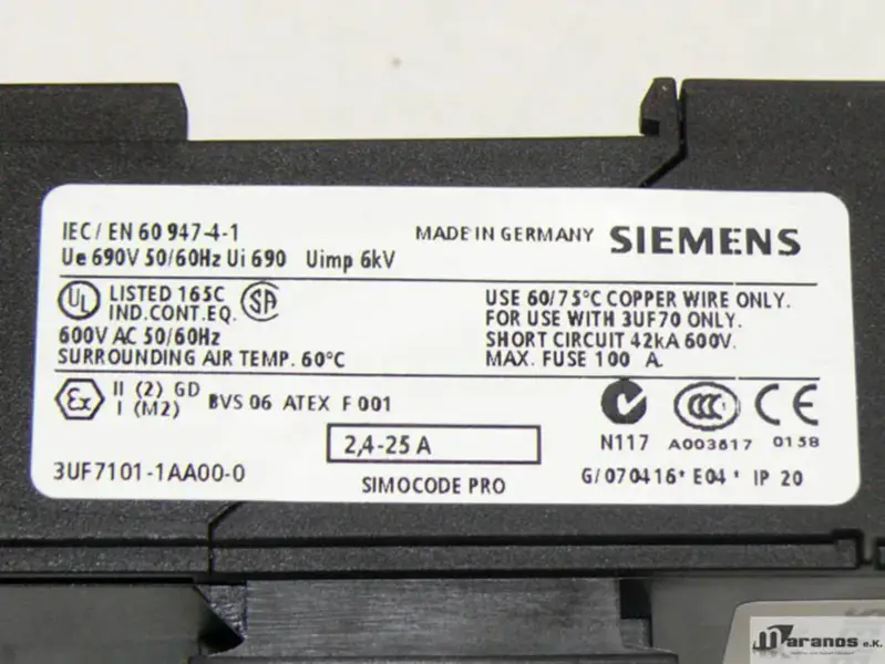 Siemens 3UF7101-1AA00-0