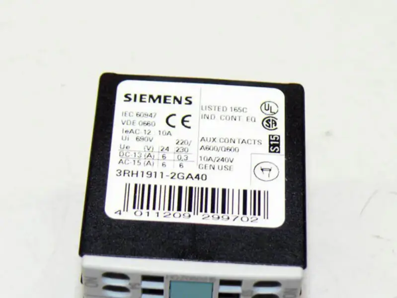 Siemens 3RH1911-2GA40