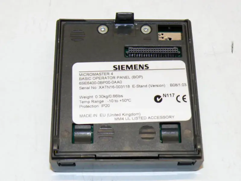 Siemens 6SE6400-0BP00-0AA0