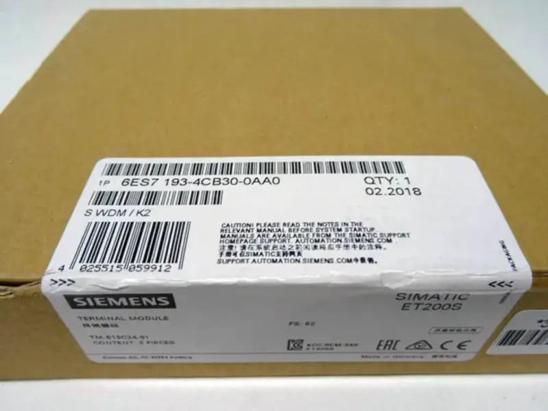 Siemens 6ES7193-4CB30-0AA0