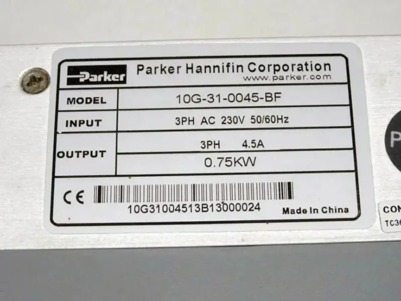 Parker 10G-31-0045-BF