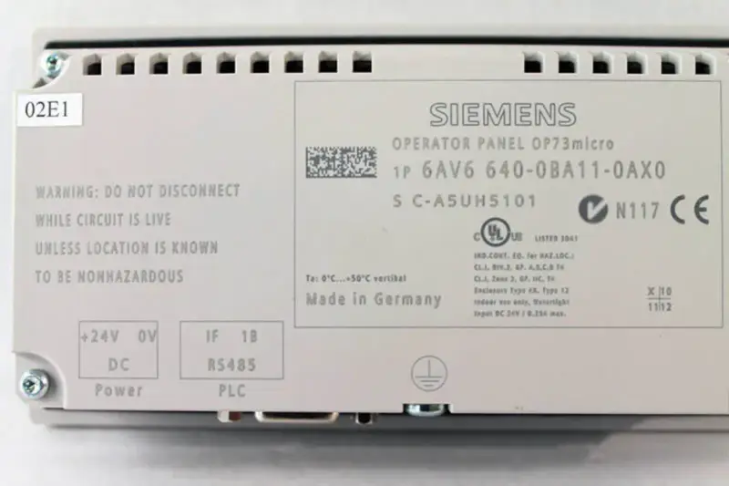 Siemens 6AV6640-0BA11-0AX0