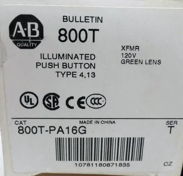 Allen-Bradley 800TPA16G