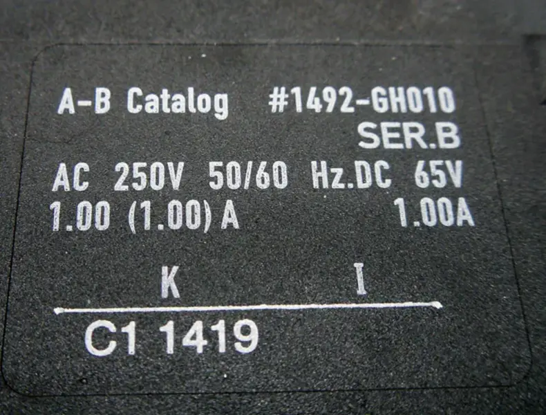 Allen-Bradley 1492GH010