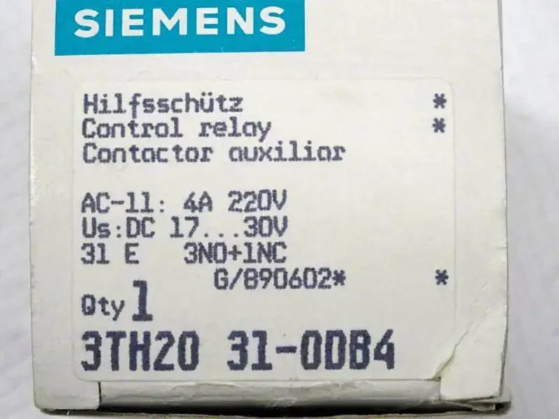 Siemens 3TH2031-0DB4
