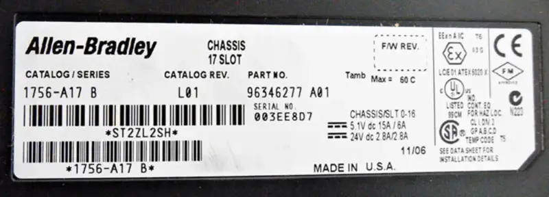 Allen-Bradley 1756A17