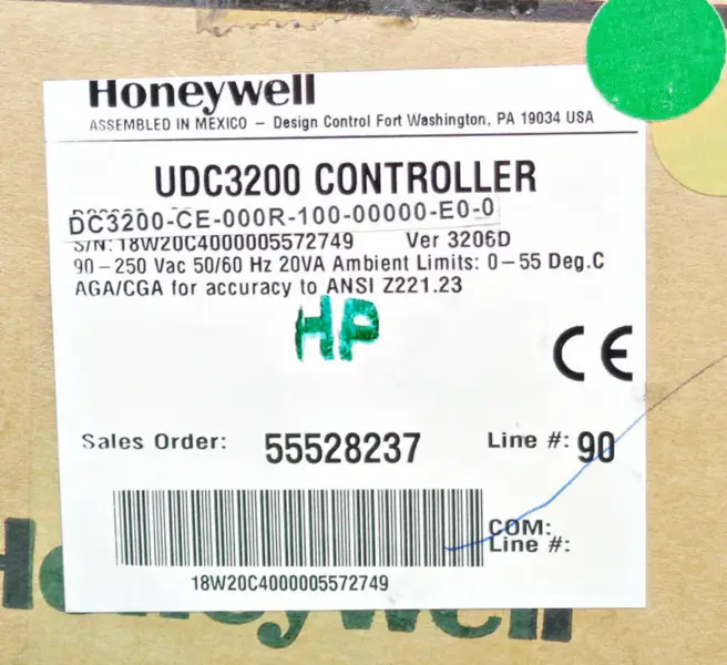 Honeywell UDC3200