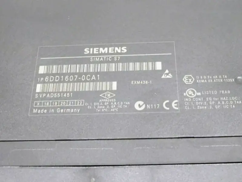 Siemens 6DD1607-0CA1