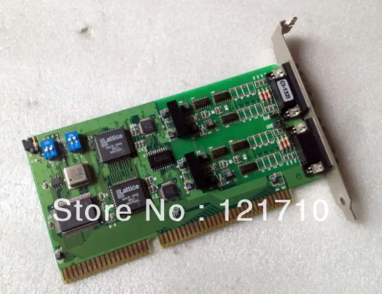 MOXA MOXA CI-132 Series2-portové sériové desky RS-422/485 ISA PCB132I VER 1.2 průmyslová základní deska