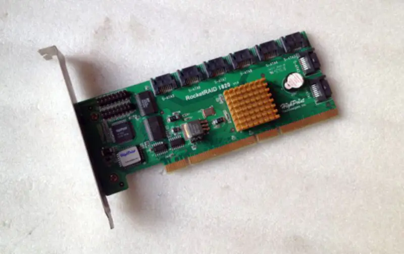RocketRAID HighPoint RocketRAID 1820 V1.0 Řadicí karta vícekanálového RAID pro průmyslové základní desky SATA