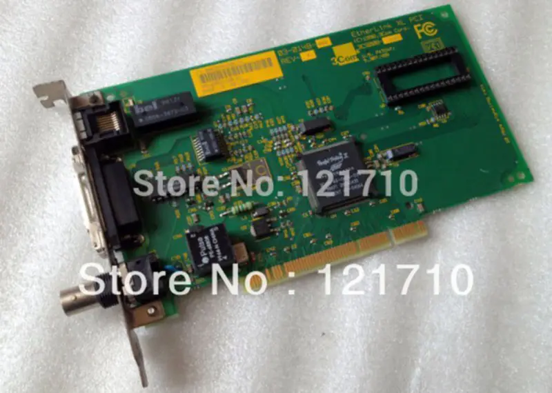 3COM Síťový adaptér PCI rozhraní BNC AUI 3C900B-COMBO 03-0148-000 REV-A průmyslová základní deska
