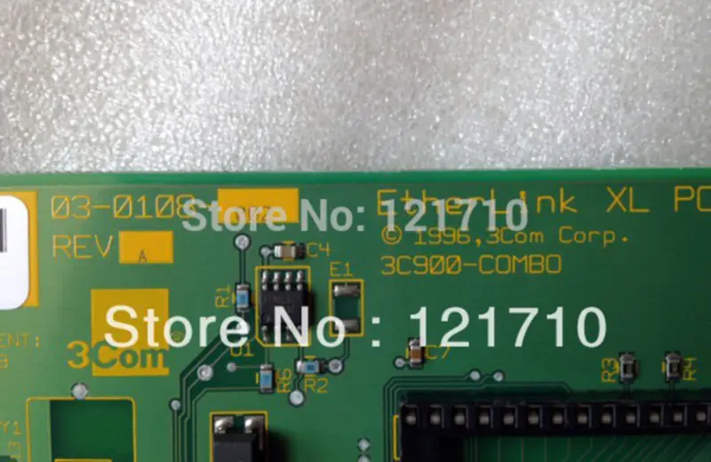 3COM PCI rozhraní Síťový adaptér BNC AUI 3C900-COMBO 03-0108-002 REV A průmyslová základní deska