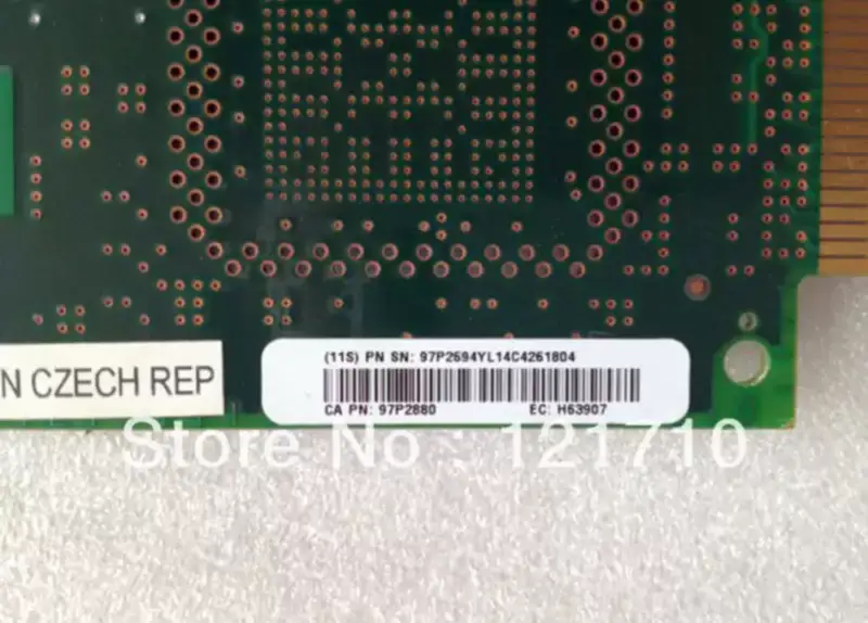 IBM 97P2882 AS400 97P2880 PCI 2844 CFIOP Processor Card 97P2694 průmyslová základní deska