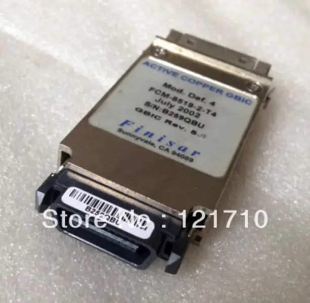 Finisar Finisar Active copper GBIC FCM-8519-2-T4 REV 5.1 5E597 Transceiver Module průmyslová základní deska