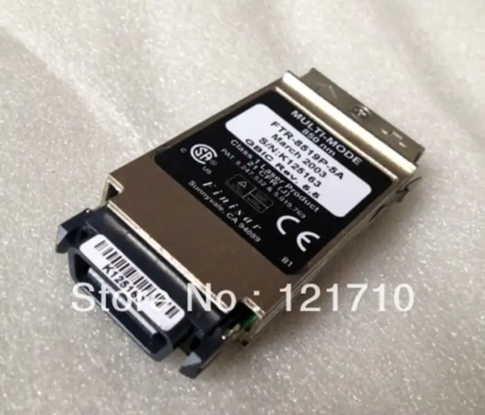 Finisar Finisar MULTI-MODE 850nm FTR-8519P-5A GBIC REV 5.5 6E081 Transceiver průmyslová základní deska