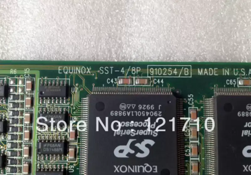 EQUINOX EQUINOX SST-4/8P 910254/B 4portový super sériový víceportový PCI adaptér Karta/deska pro průmyslové desky