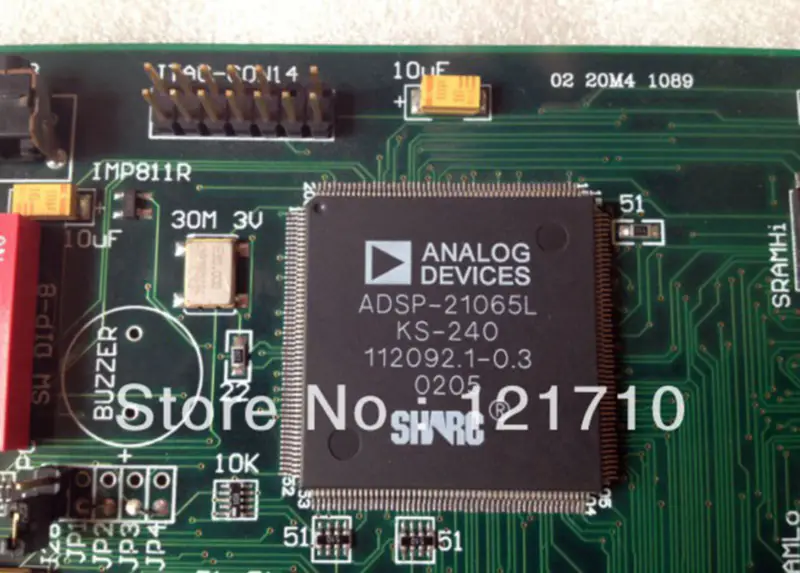 Karta s čipem ANALOG DEVICES ADSP-21065L 47783 průmyslová základní deska