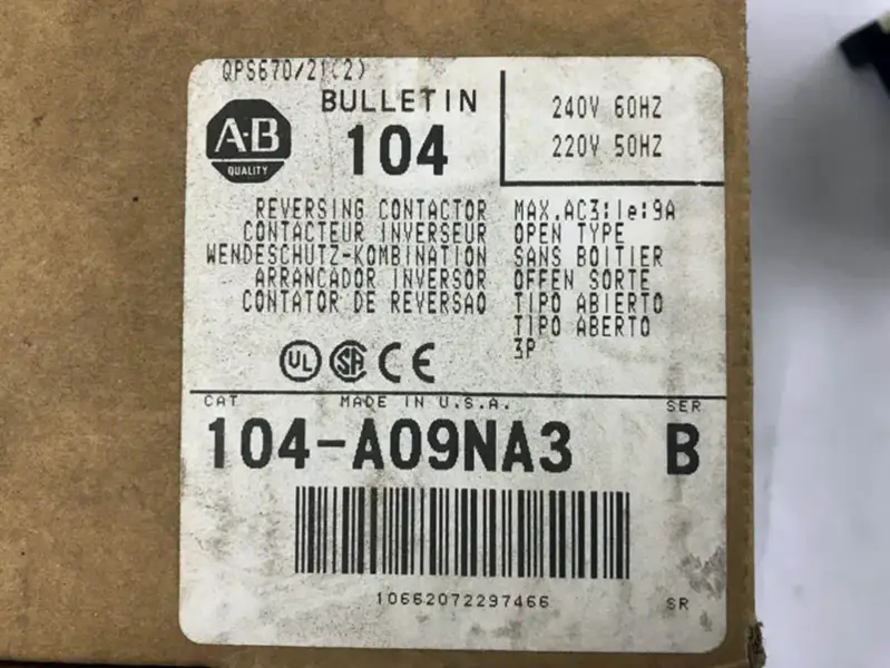 Allen-Bradley 104-A09NA3