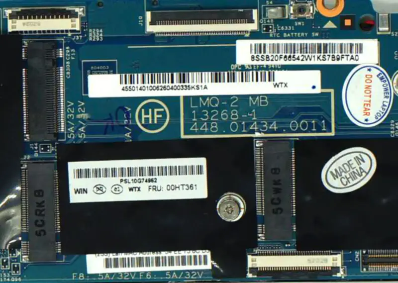 Základní deska Lenovo X1 Carbon LMQ-2 13268-1 s i7-5600U 8G