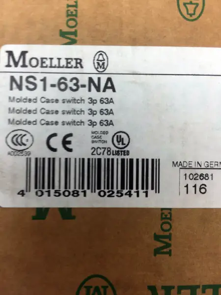 Moeller NS1-63-NA