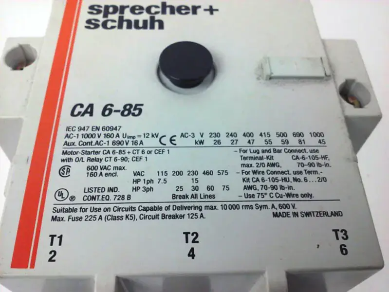 SPRECHER SCHUH CA6-85