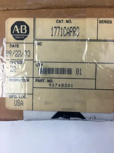 Allen-Bradley 1771CAPR3