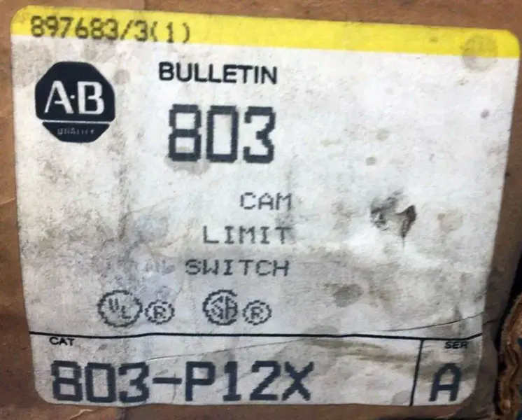 Allen-Bradley 803-P12X