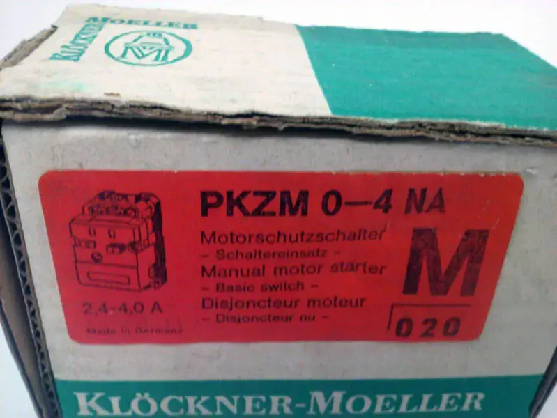 KLOCKNER MOELLER PKZM0-4-NA