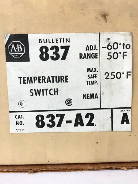 Allen-Bradley 837-A2