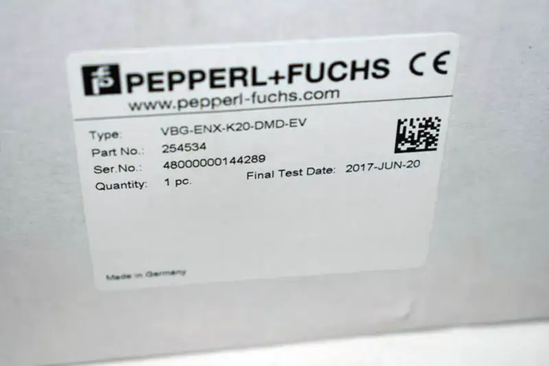 PEPPERL & FUCHS VBG-ENX-K20-DMD-EV