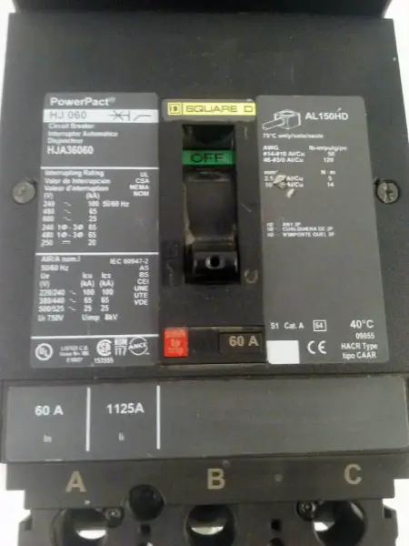 Square D HJA36060