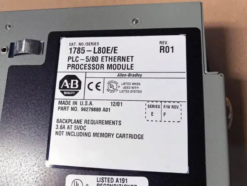 Allen-Bradley 1785-L80E