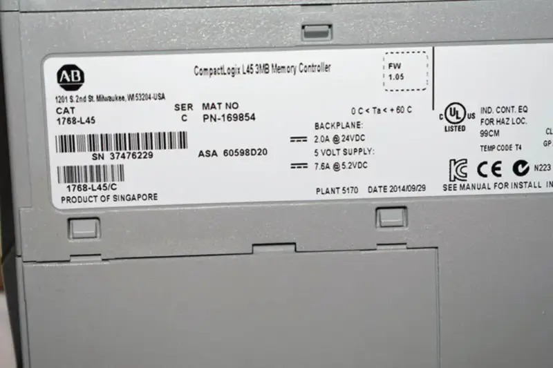 Allen-Bradley 1768-L45