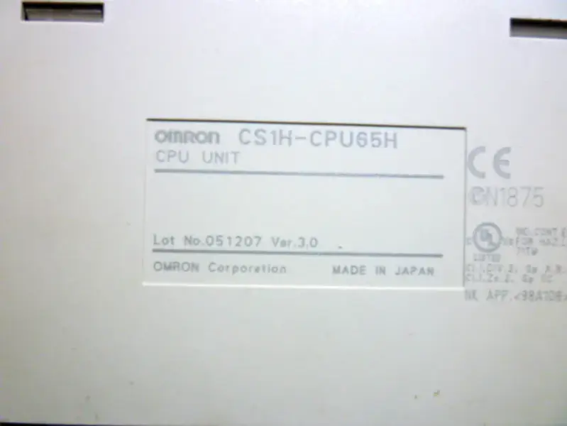 OMRON PLC CS1H-CPU65H