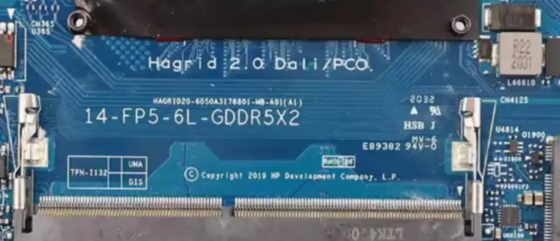 Základní deska HP 245 G7 14-DK 14S-DK 14-FP5-6L-GDDR5X2 6050A3178801