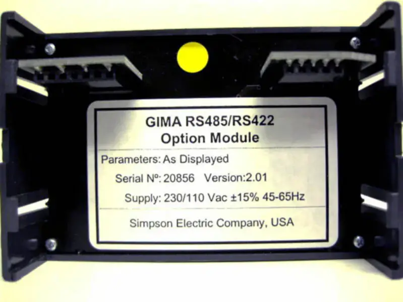 SIMPSON ELECTRIC RS485/RS422