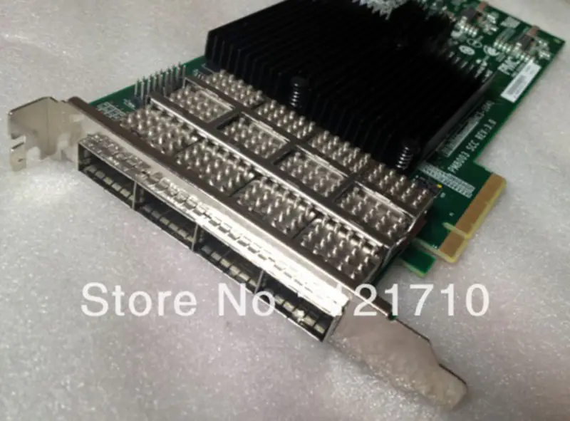 PMC PMC SIERRA PM8003 SCC REV 3.0 HCS-1041 111-00341+B0 X2065A R6 HBA Copper PCIe SAS 4 Port QSFP průmyslová základní deska
