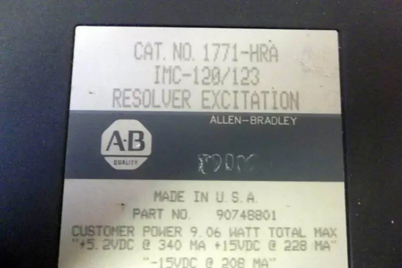 Allen-Bradley 1771-HRA
