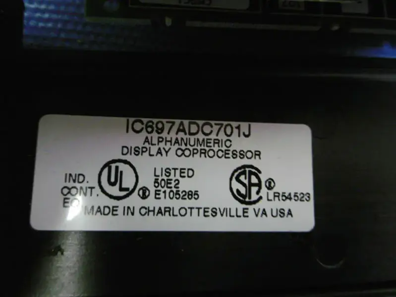 GE-Fanuc IC697ADC701J