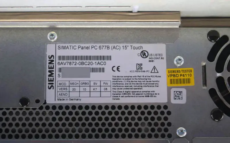Siemens 6AV7872-0BC20-1AC0