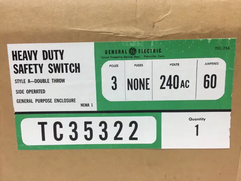 GE TC35322