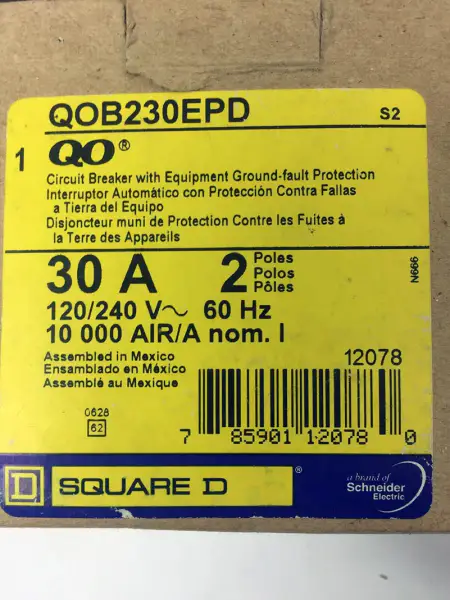 Square D QOB230EPD
