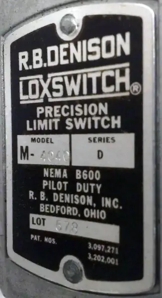 R.B. DENISON M4040