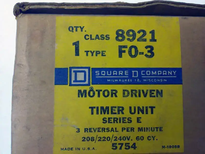 Square D 8921-FO3