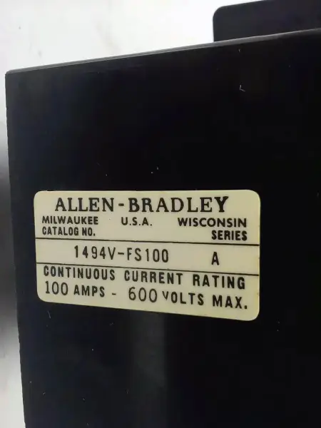 Allen-Bradley 1494V-FS100